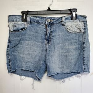 L.e.i Cut-Off Jean Shorts, Size 13